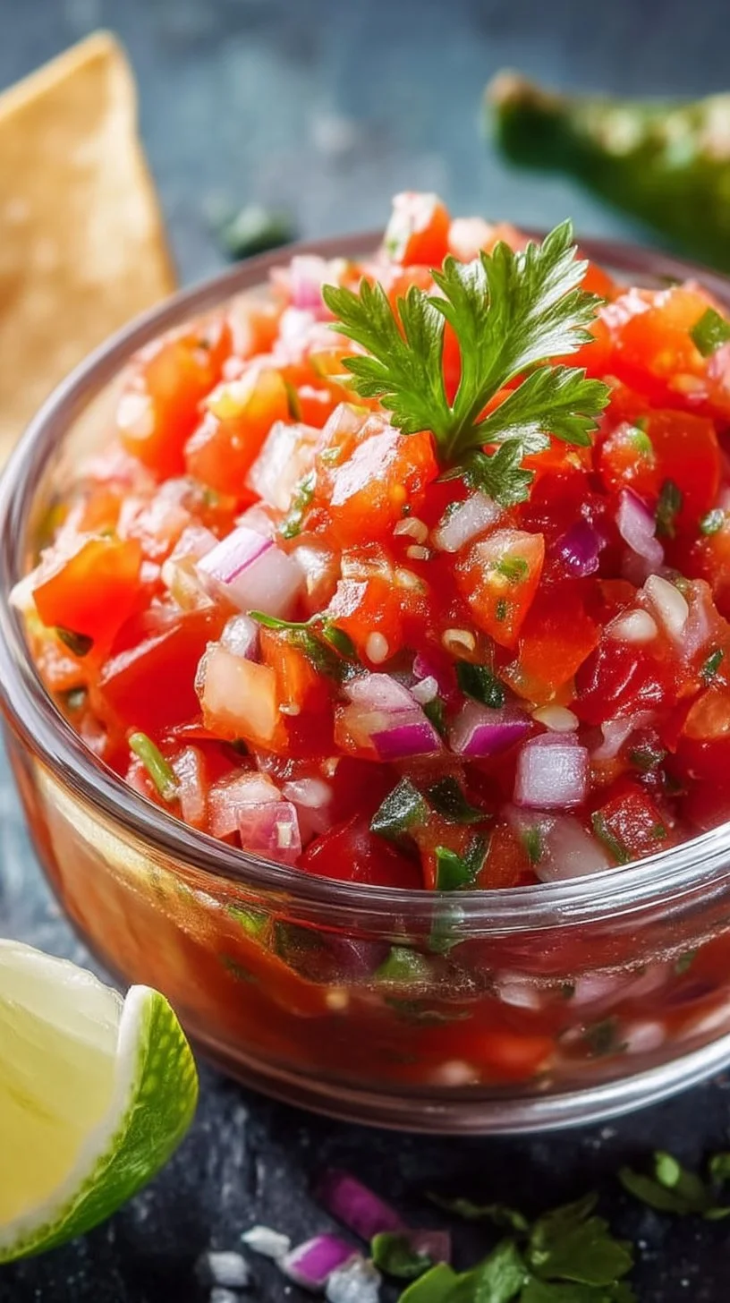 Fresh Tomato Salsa