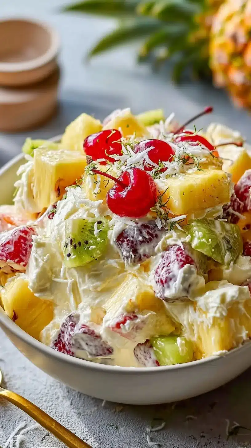Hawaiian Cheesecake Salad