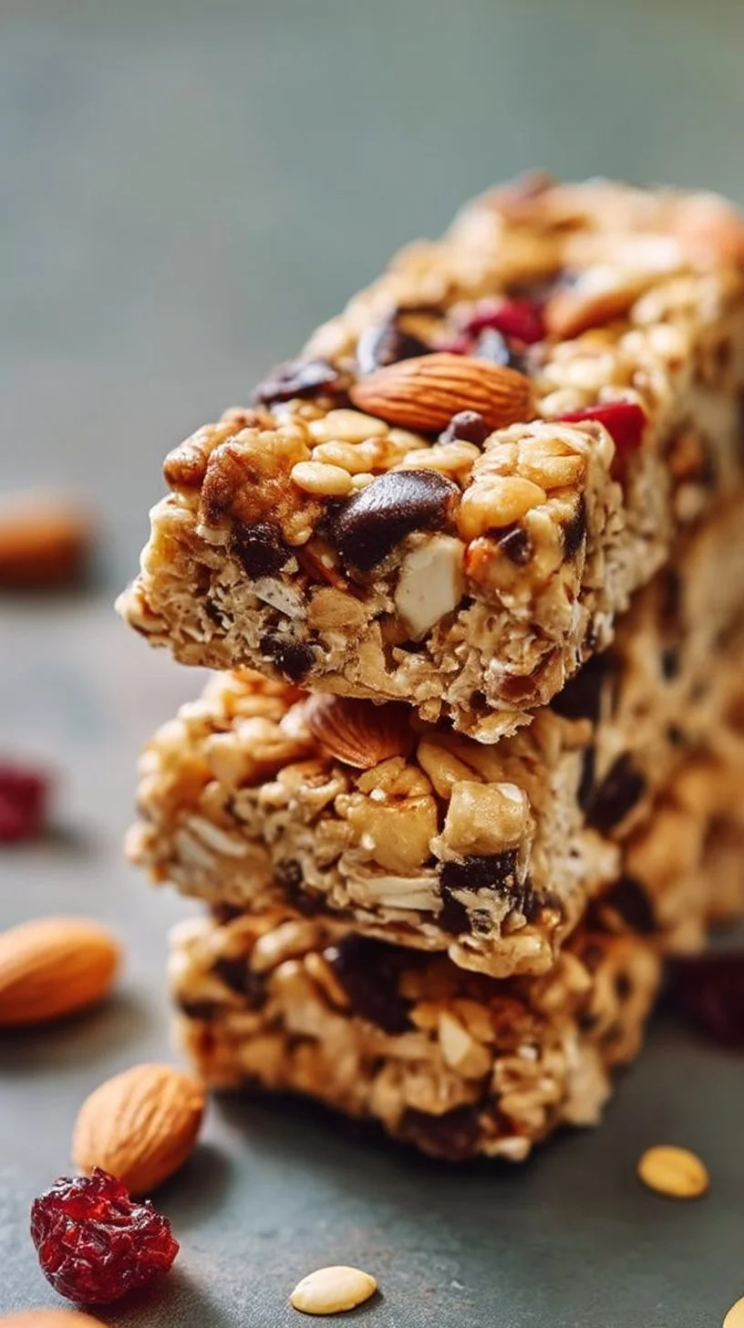 Healthy Granola Bars Without Peanut Butter