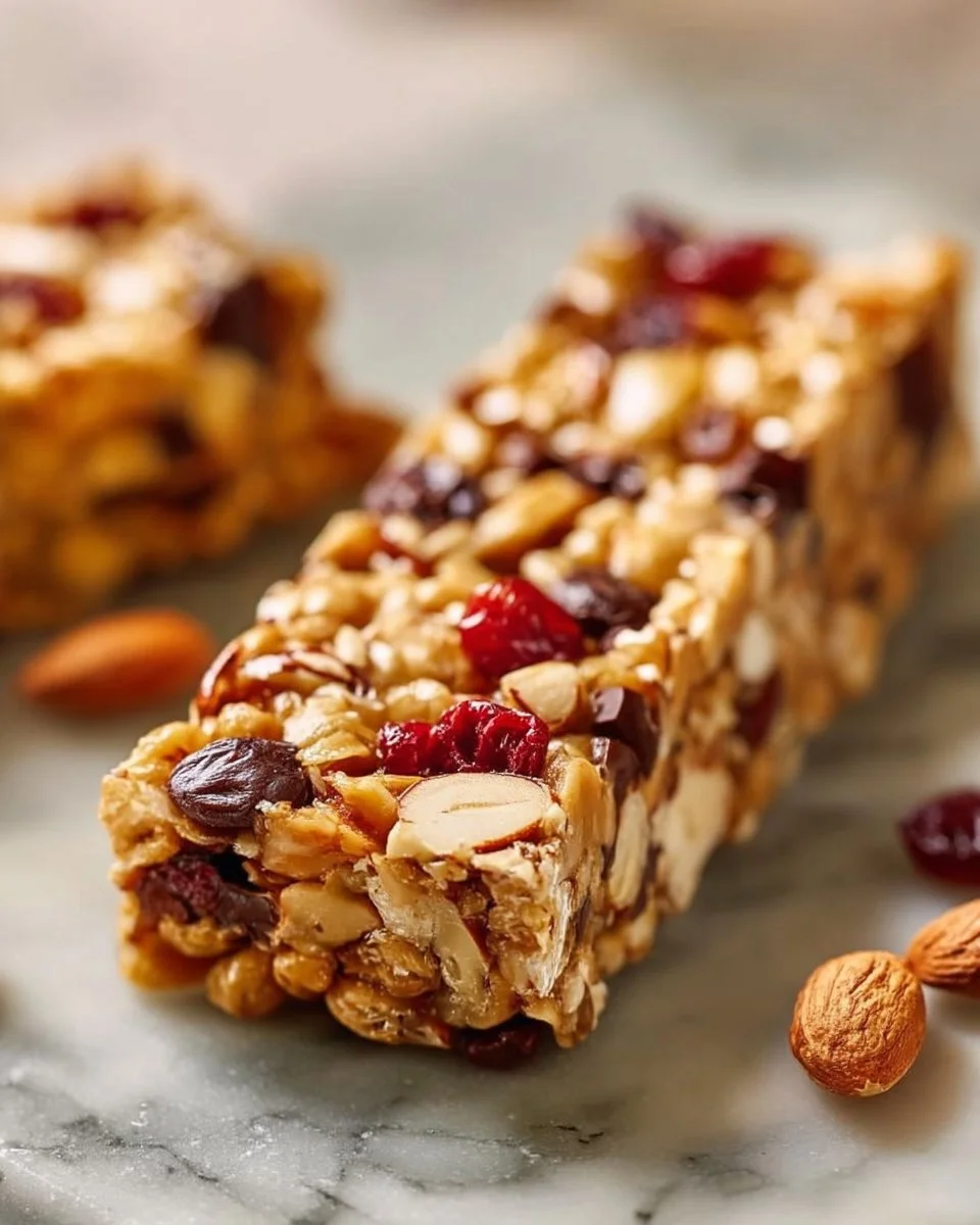 Healthy Granola Bars Without Peanut Butter