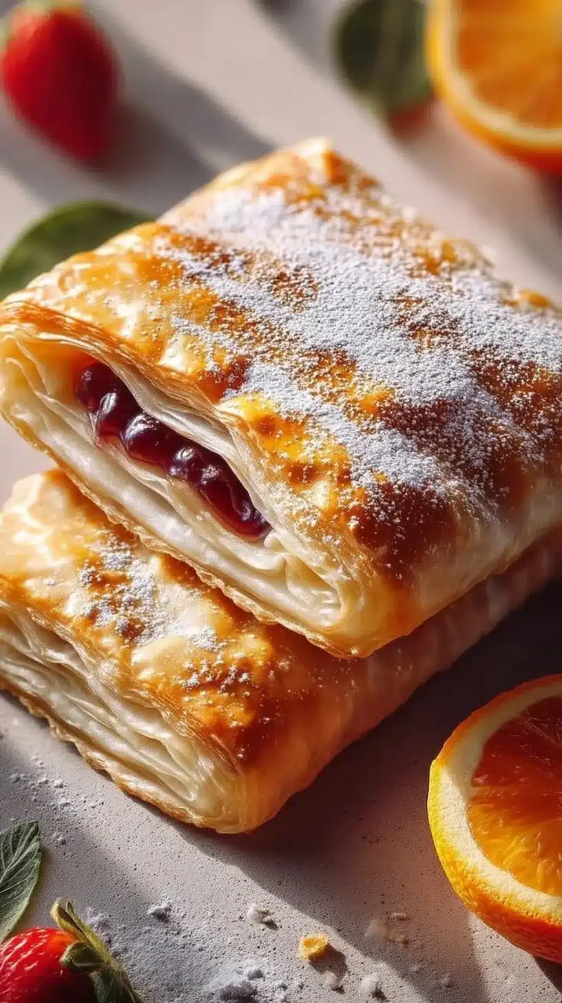 Homemade Toaster Strudel