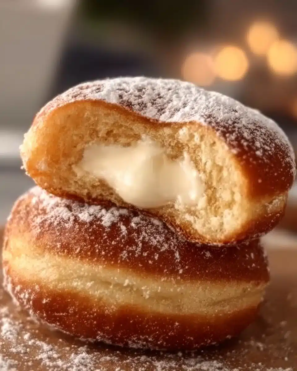 Assorted Korean Milk Cream Donuts with creamy fillings and sugary toppings