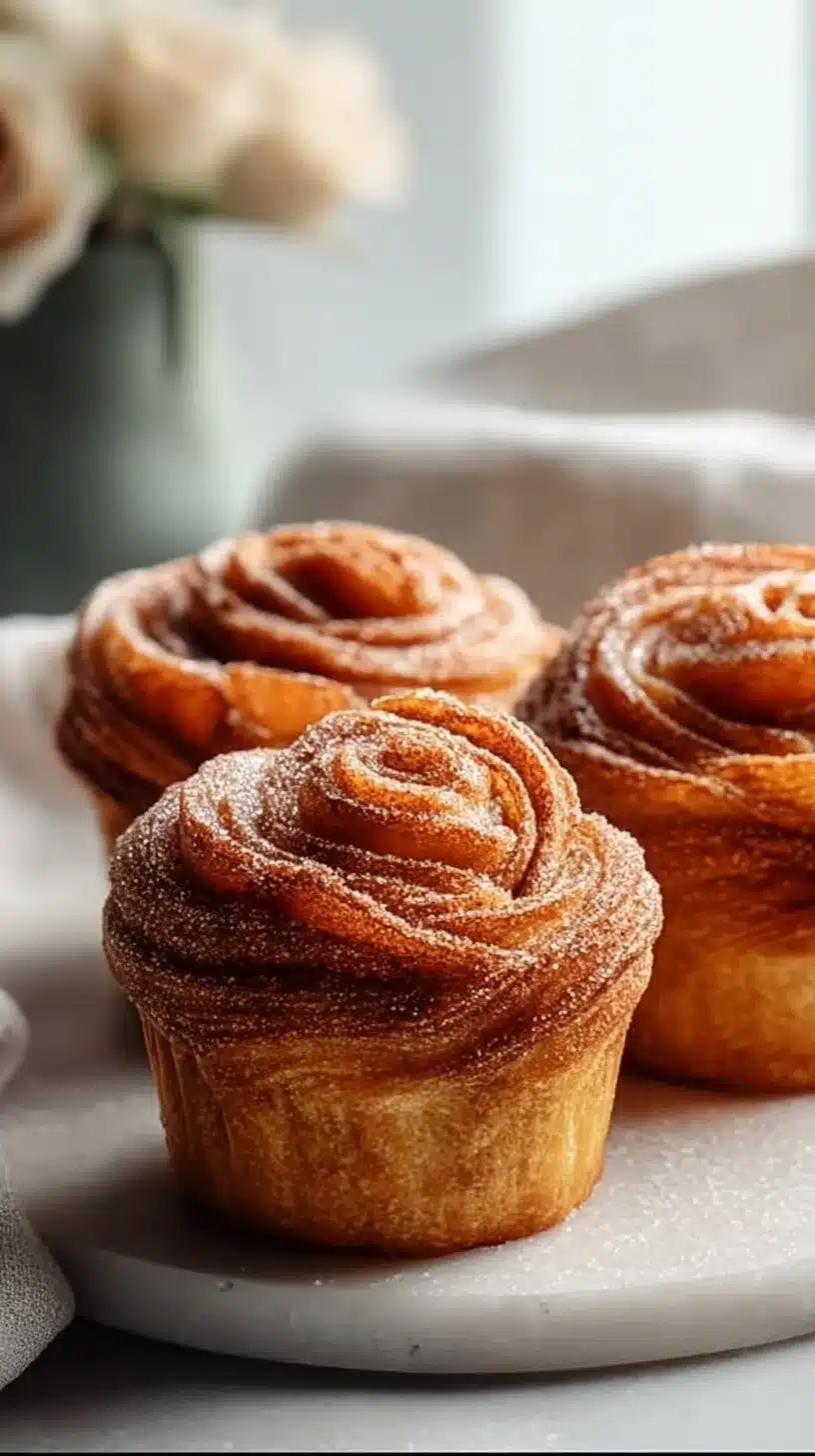 Indulgent Churro Cruffins that Will Make You Smile