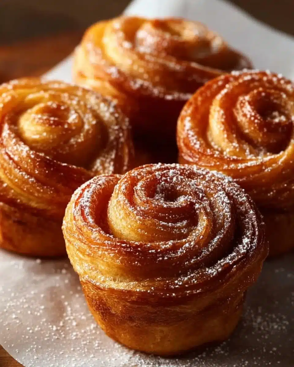 Indulgent Churro Cruffins that Will Make You Smile