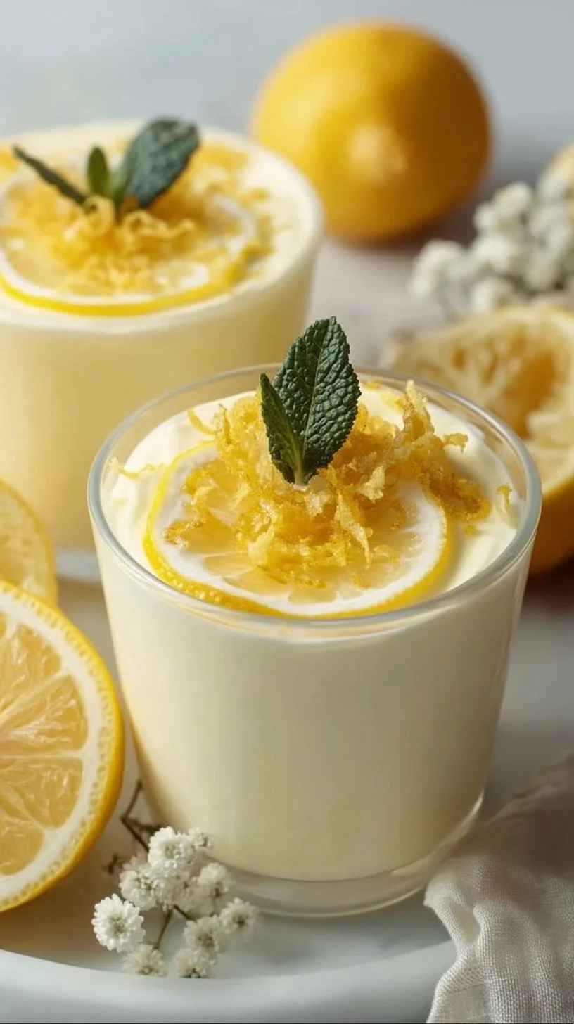 Lemon Posset Citrus Cream
