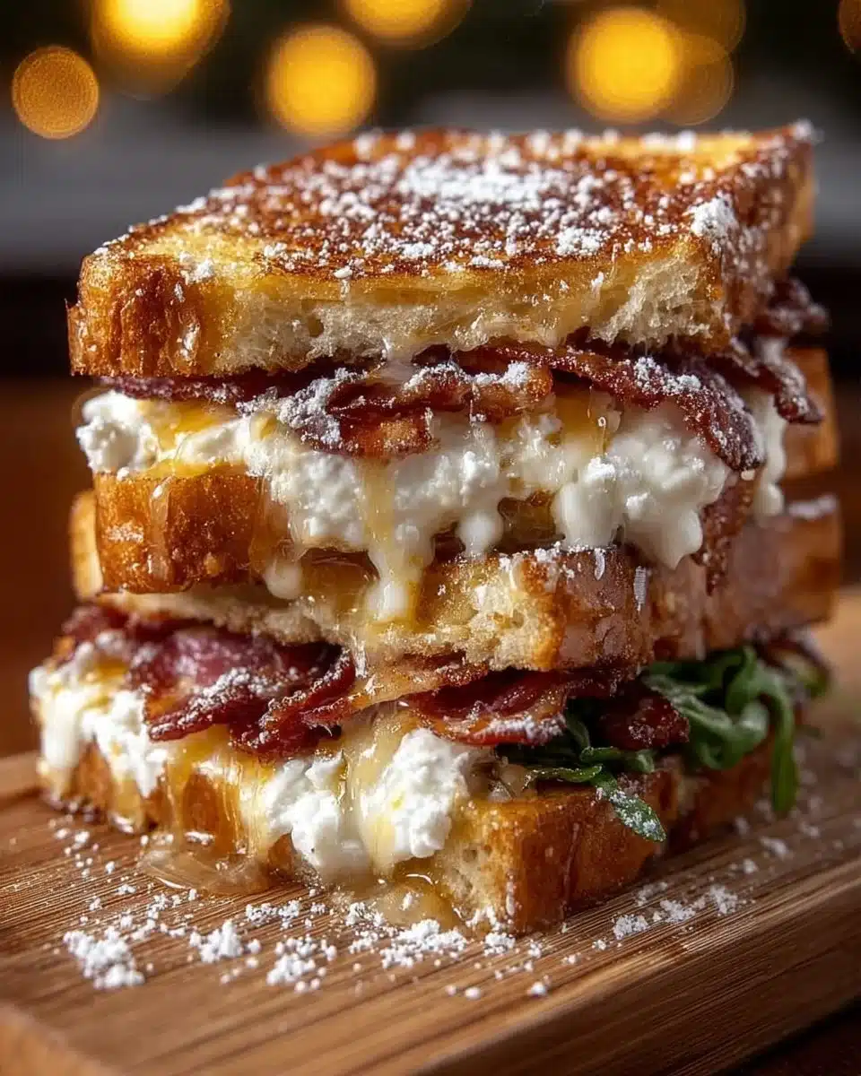 Maple Bacon Apple Grilled Cheese