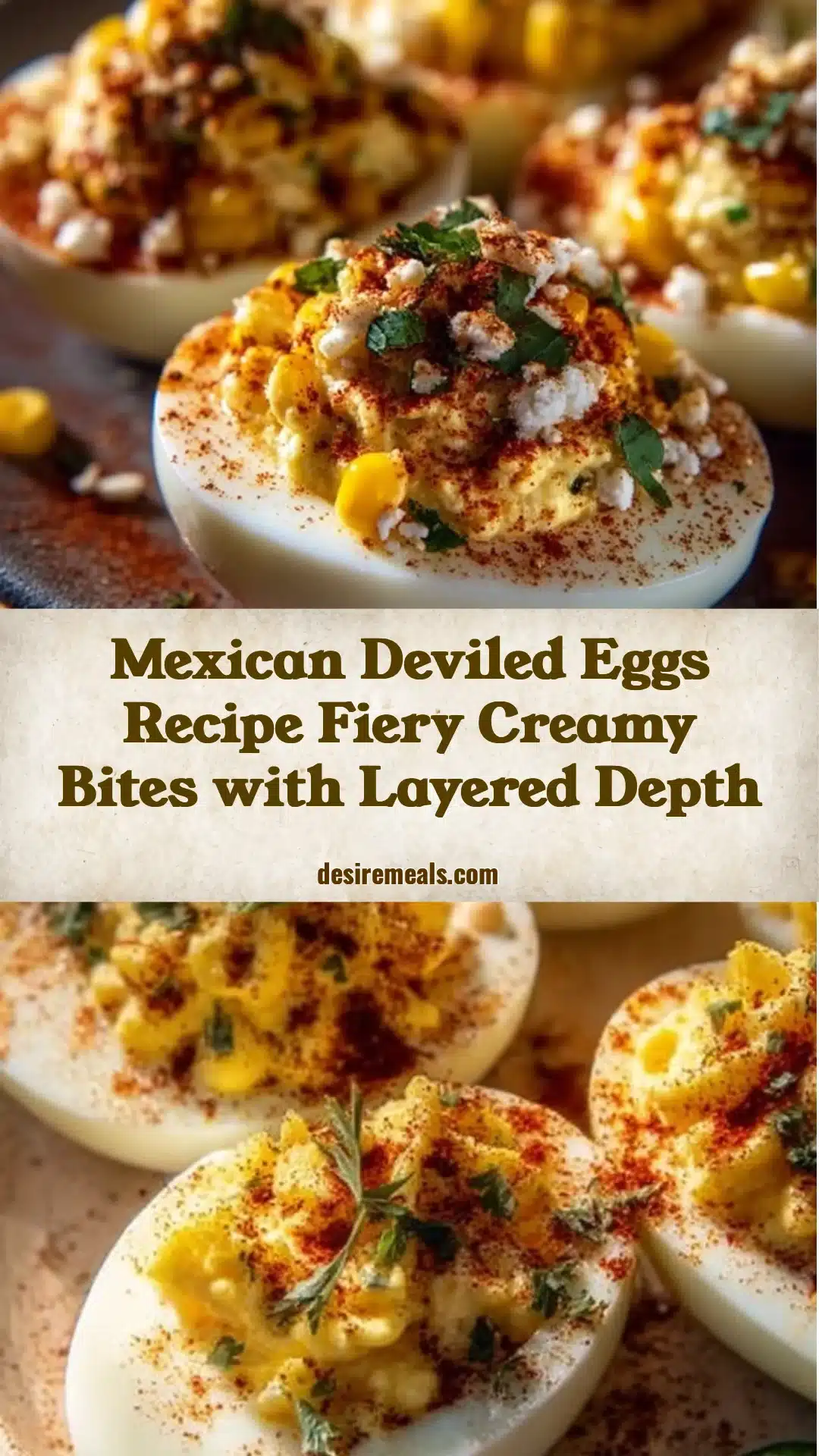 Mexican Deviled Eggs Recipe Fiery Creamy Bites with Layered Depth