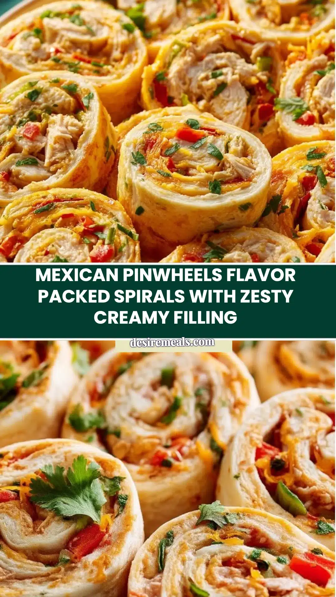Mexican Pinwheels Flavor Packed Spirals with Zesty Creamy Filling