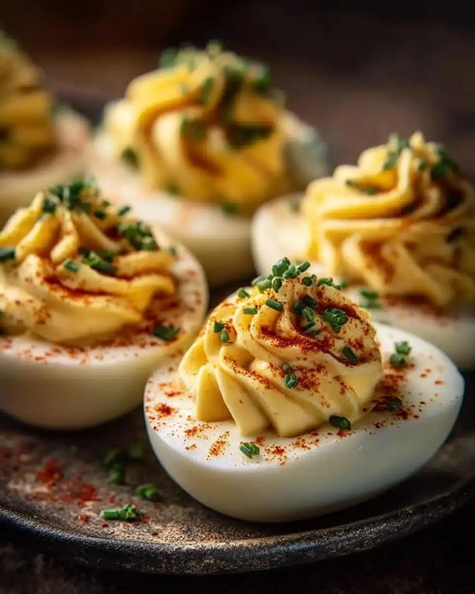 Million Dollar Deviled Eggs