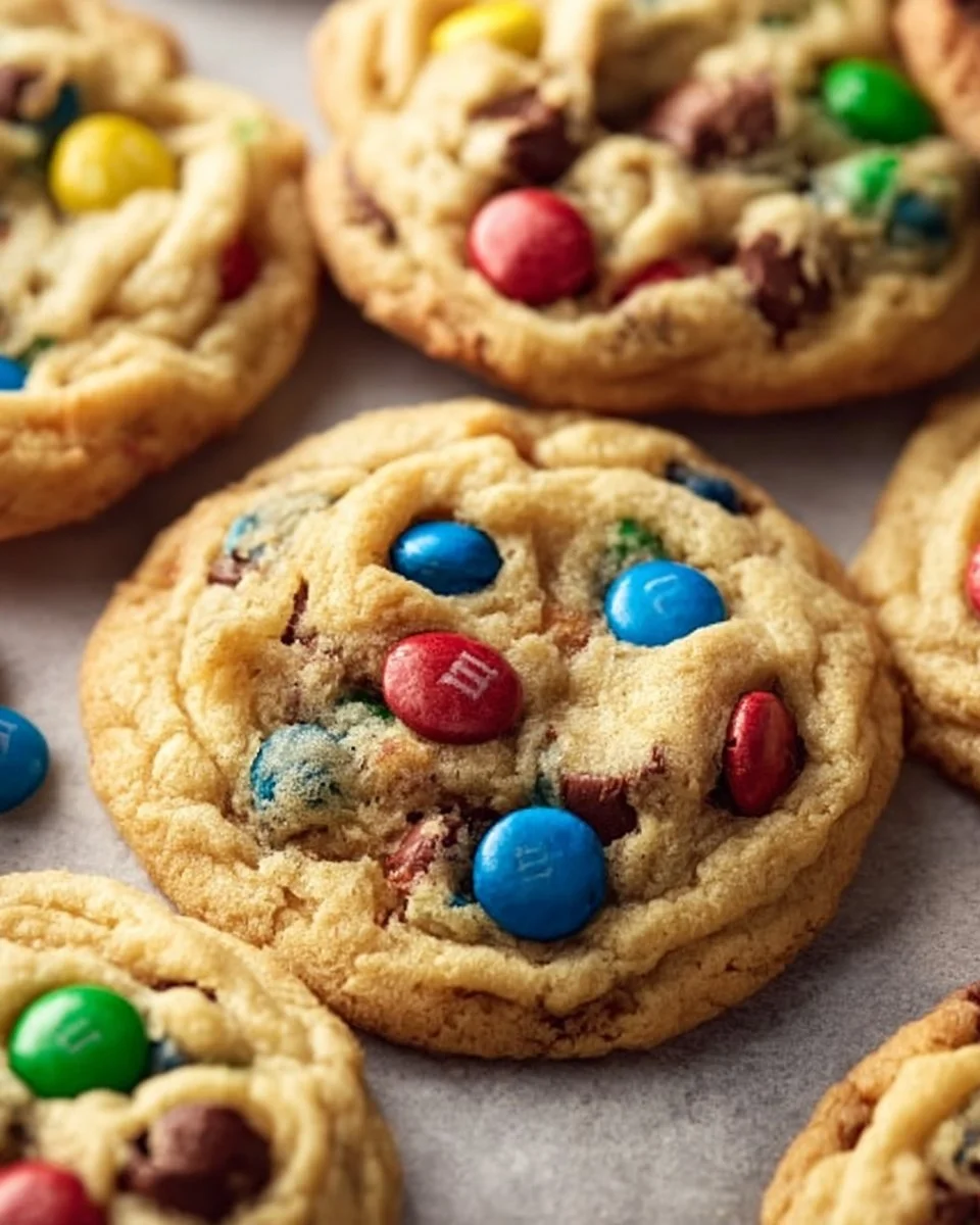 M&M Chocolate Chip Cookies