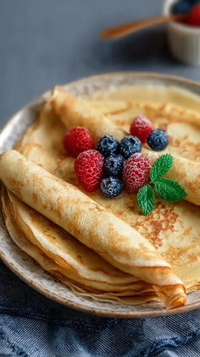 Oatmeal Crepes