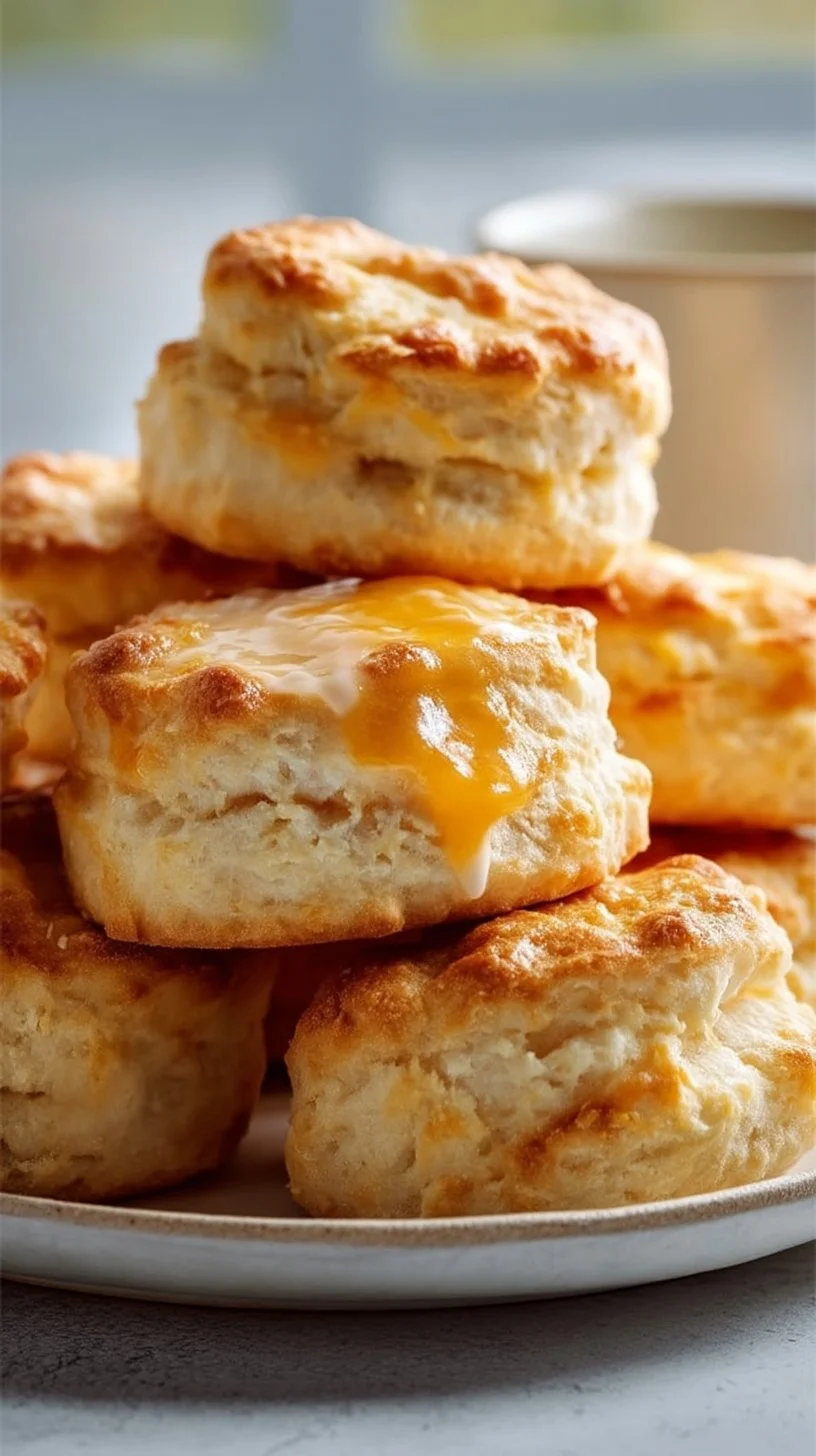 Peach Butter Swim Biscuits