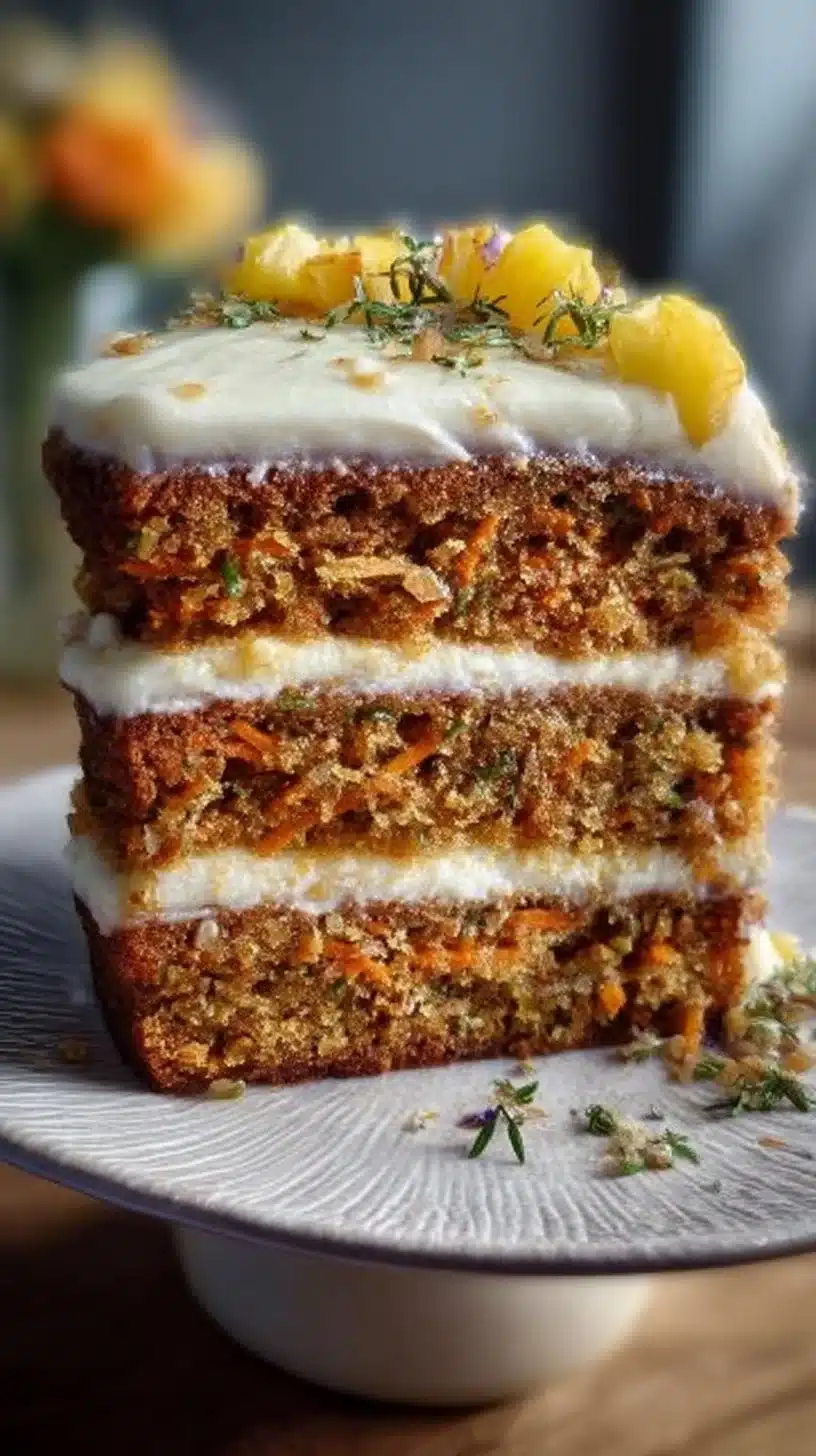 Pineapple Carrot Cake