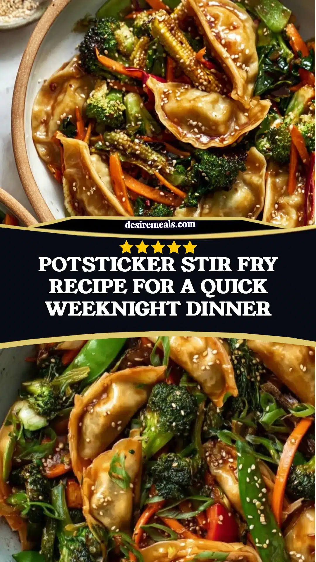 Potsticker Stir Fry Recipe for a Quick Weeknight Dinner