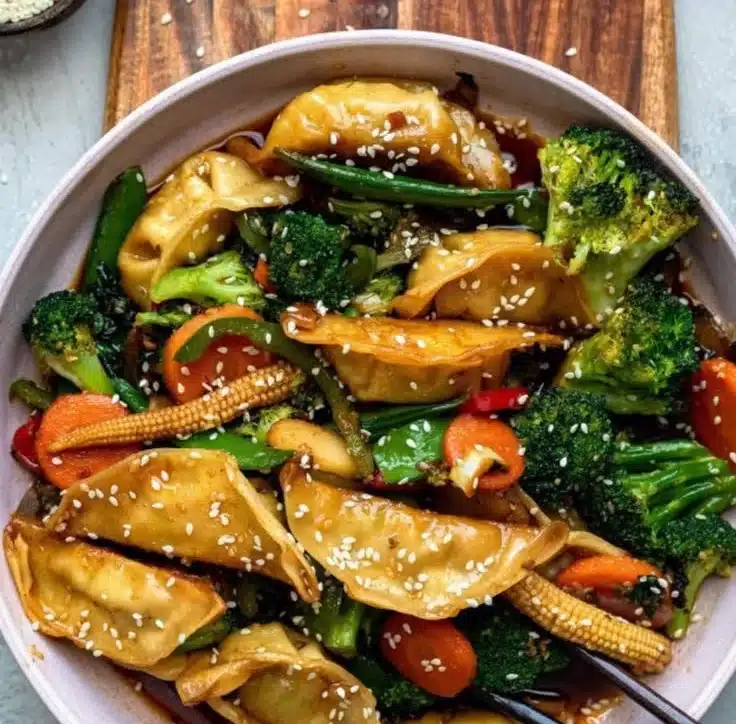 Potsticker Stir Fry