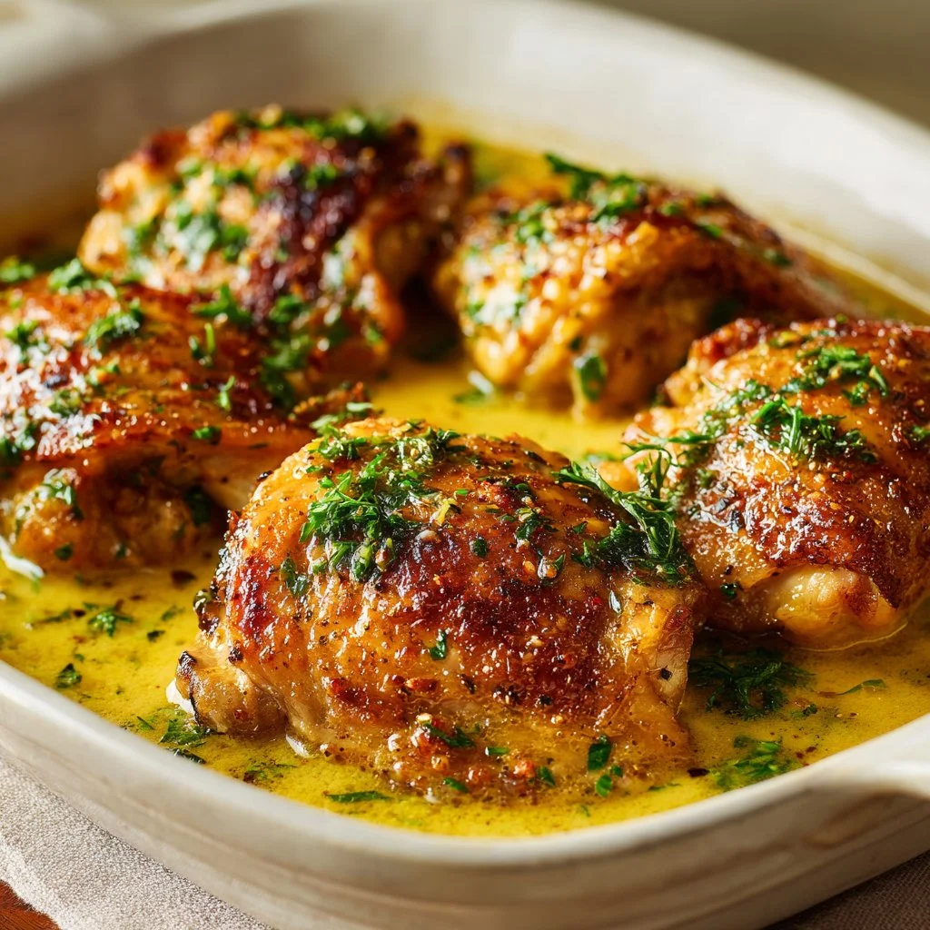 Quick Oven-Baked Boneless Skinless Chicken Thighs