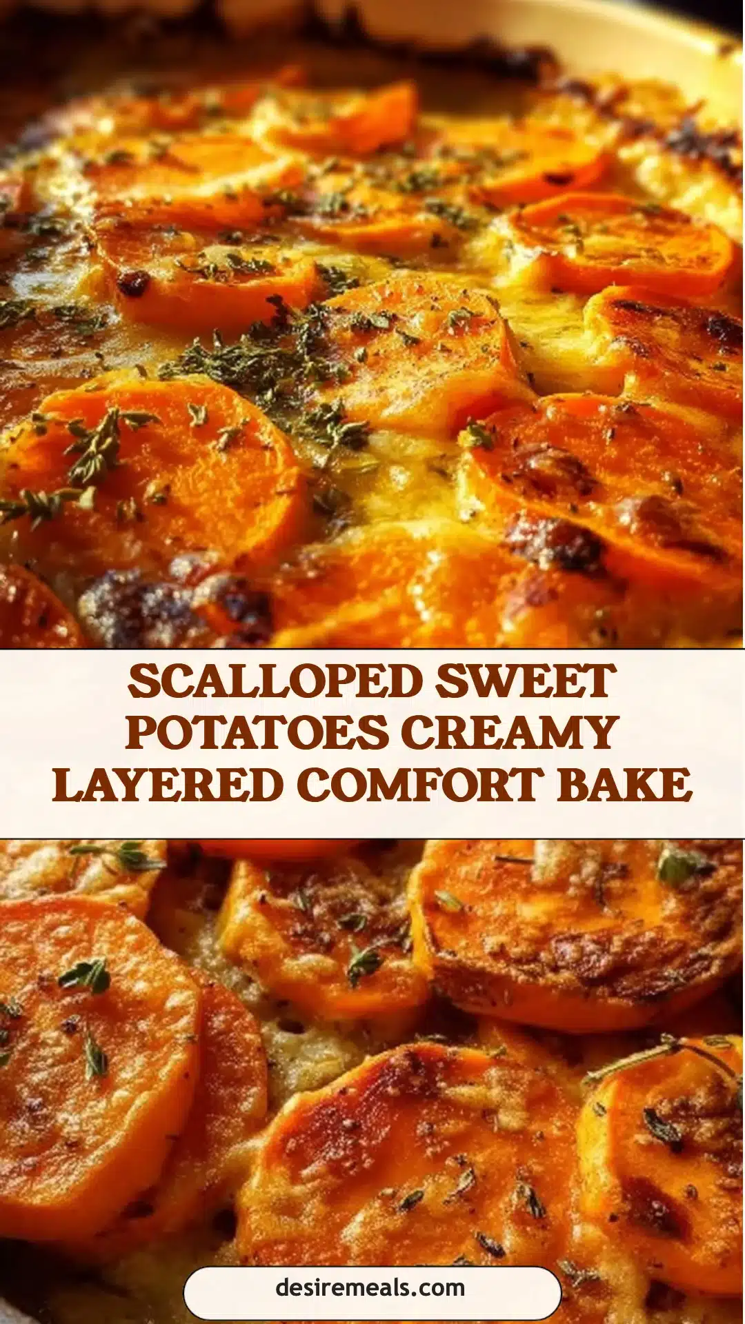 Scalloped Sweet Potatoes Creamy Layered Comfort Bake