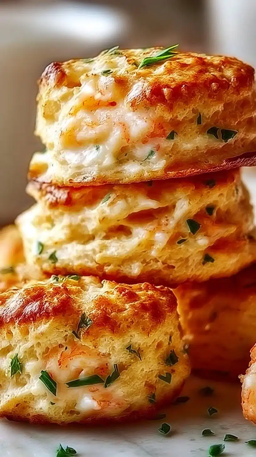 Shrimp Crab Biscuit Melts
