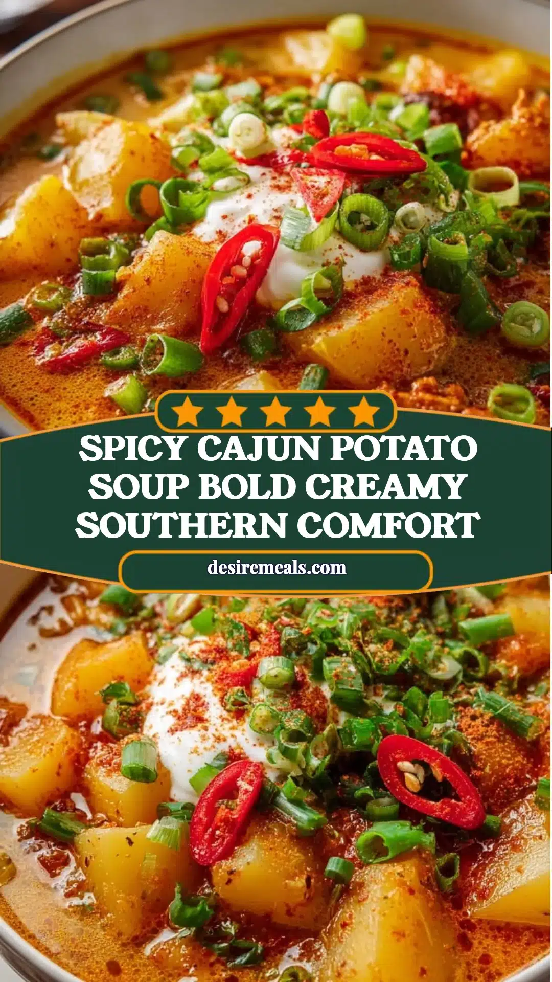 Spicy Cajun Potato Soup Bold Creamy Southern Comfort