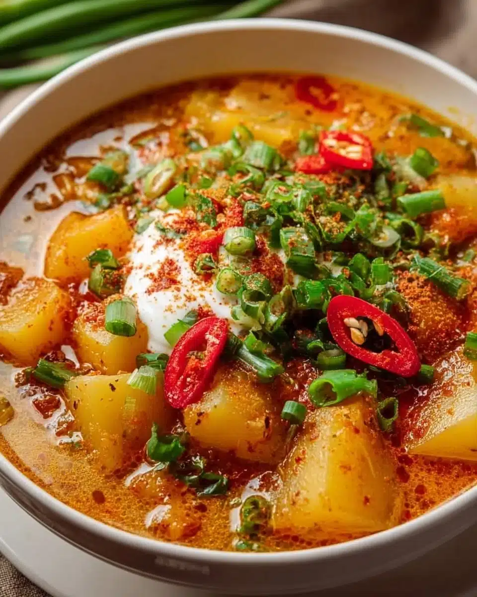 Spicy Cajun Potato Soup: Creamy, Bold, and Irresistibly Zesty!