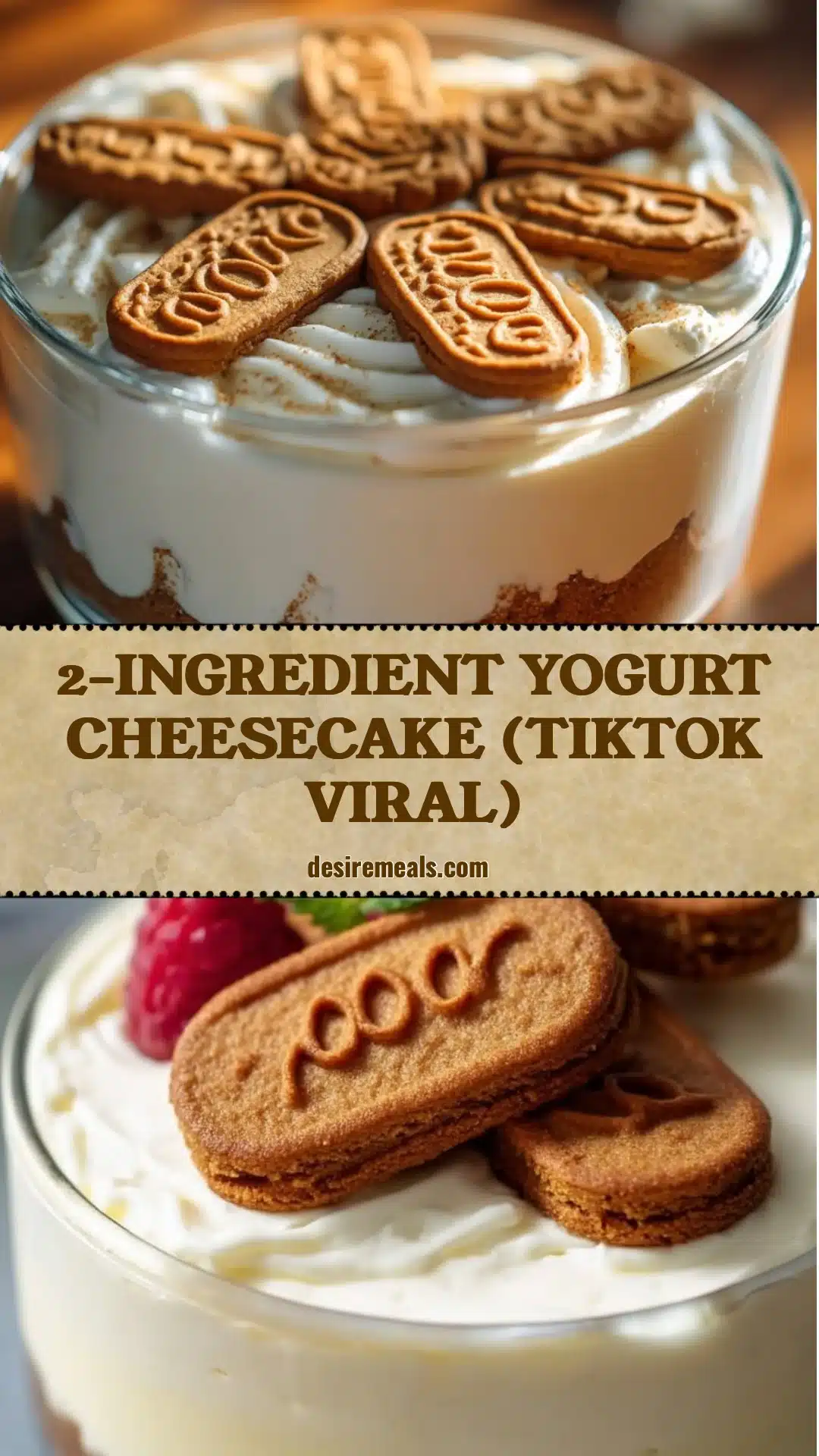 2-Ingredient Yogurt Cheesecake (TikTok Viral)