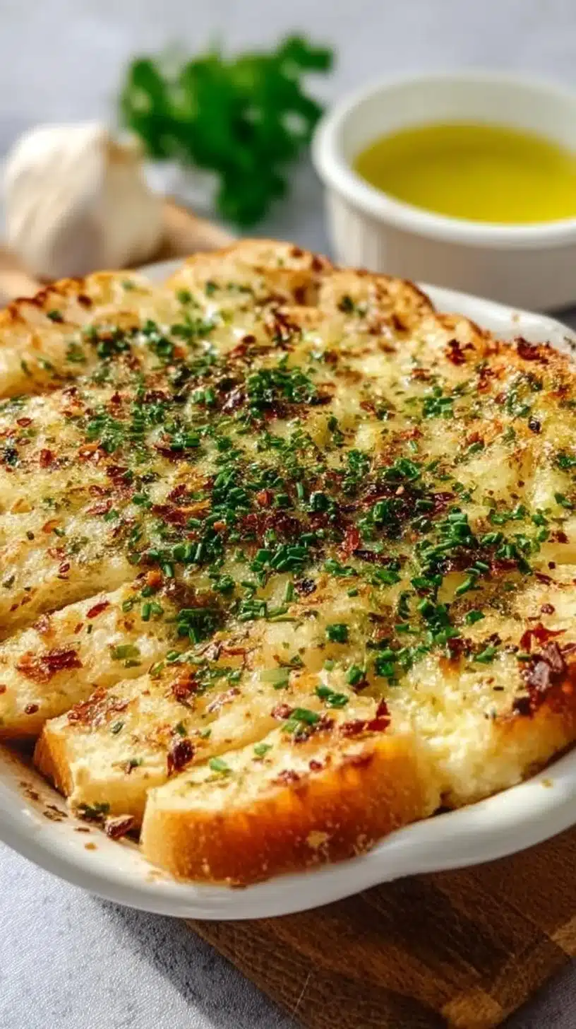 Baked Garlic Bread Dip