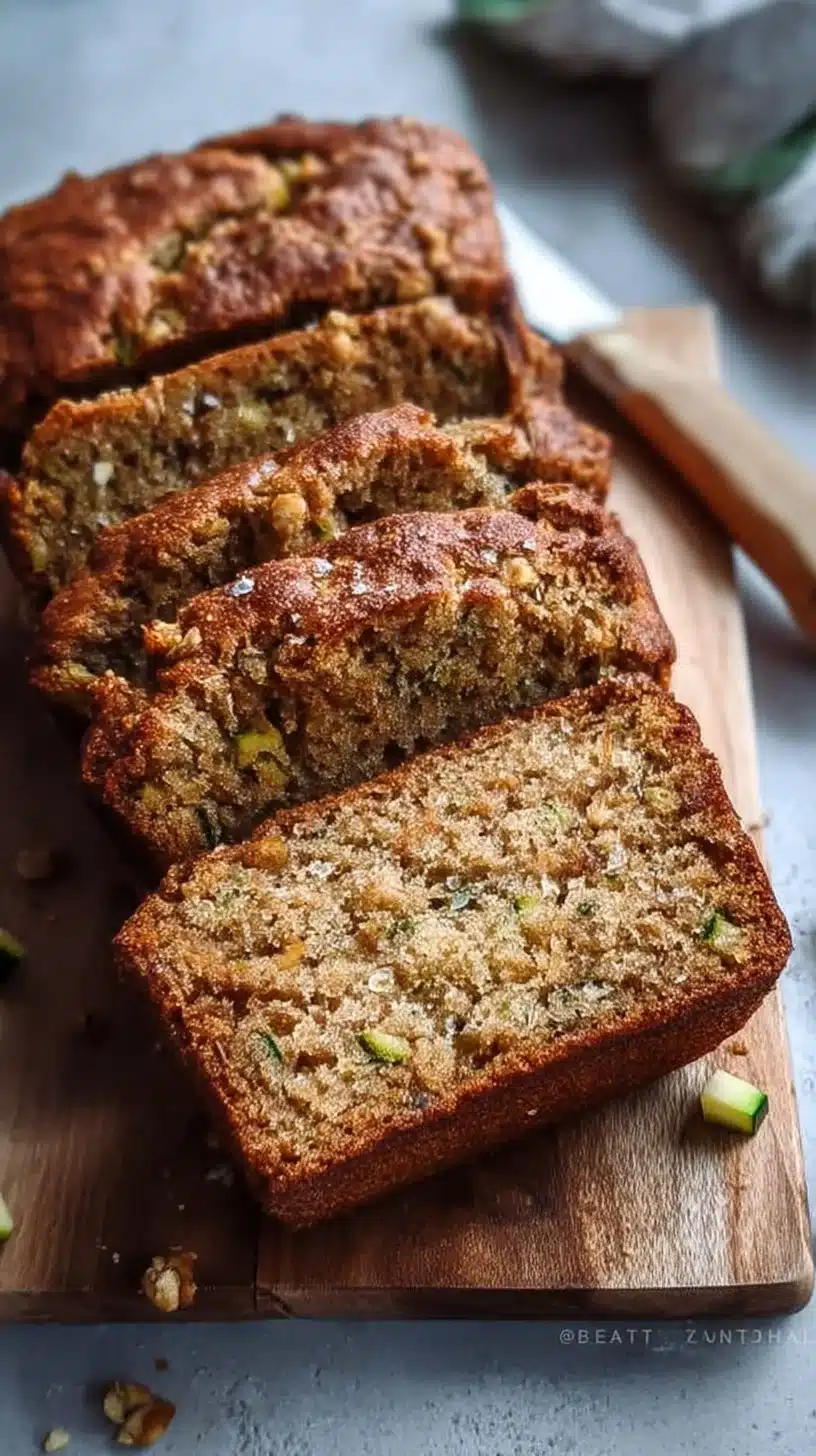 Bakery-Moist Zucchini Bread Recipe