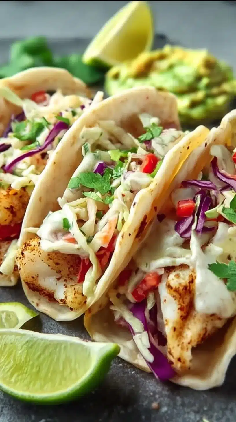 BEST EVER Fish Tacos Recipe