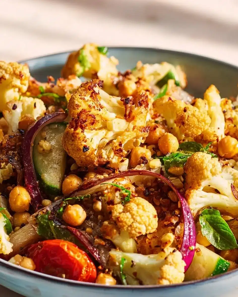 Cauliflower Shawarma Bowl (Easy Sheet Pan Dinner)