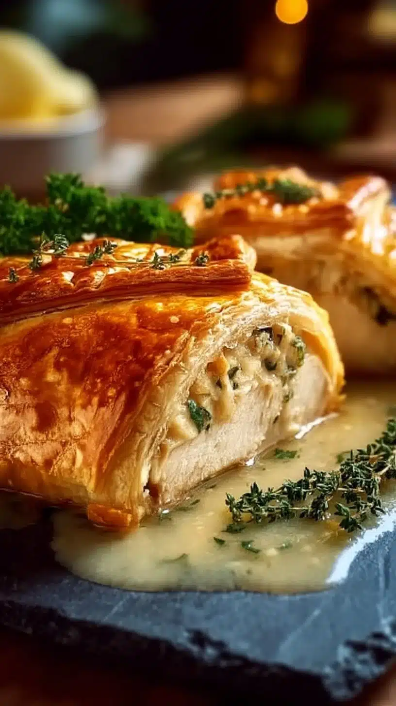 Chicken Wellington