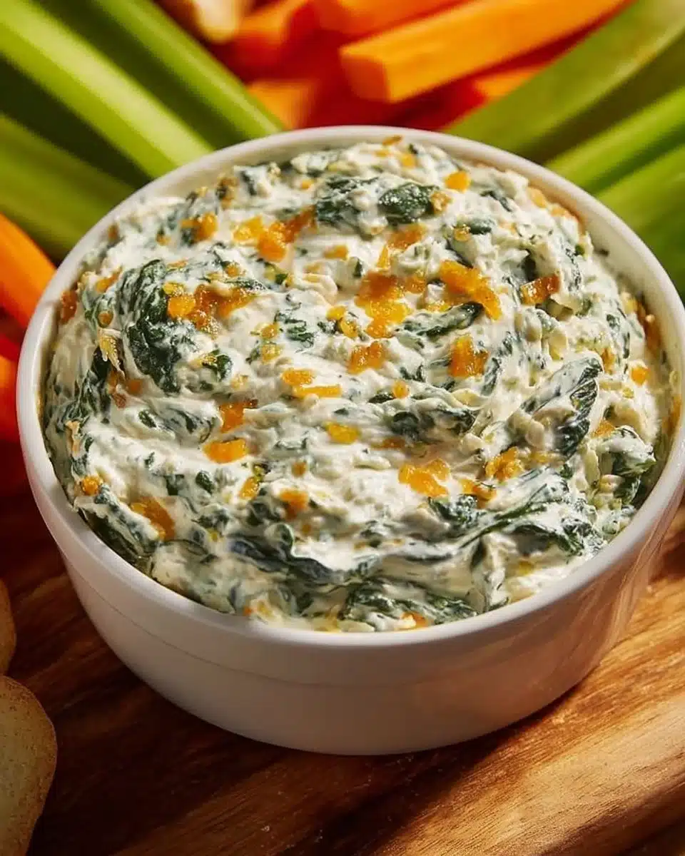 Classic Knorr spinach dip recipe for a creamy party appetizer