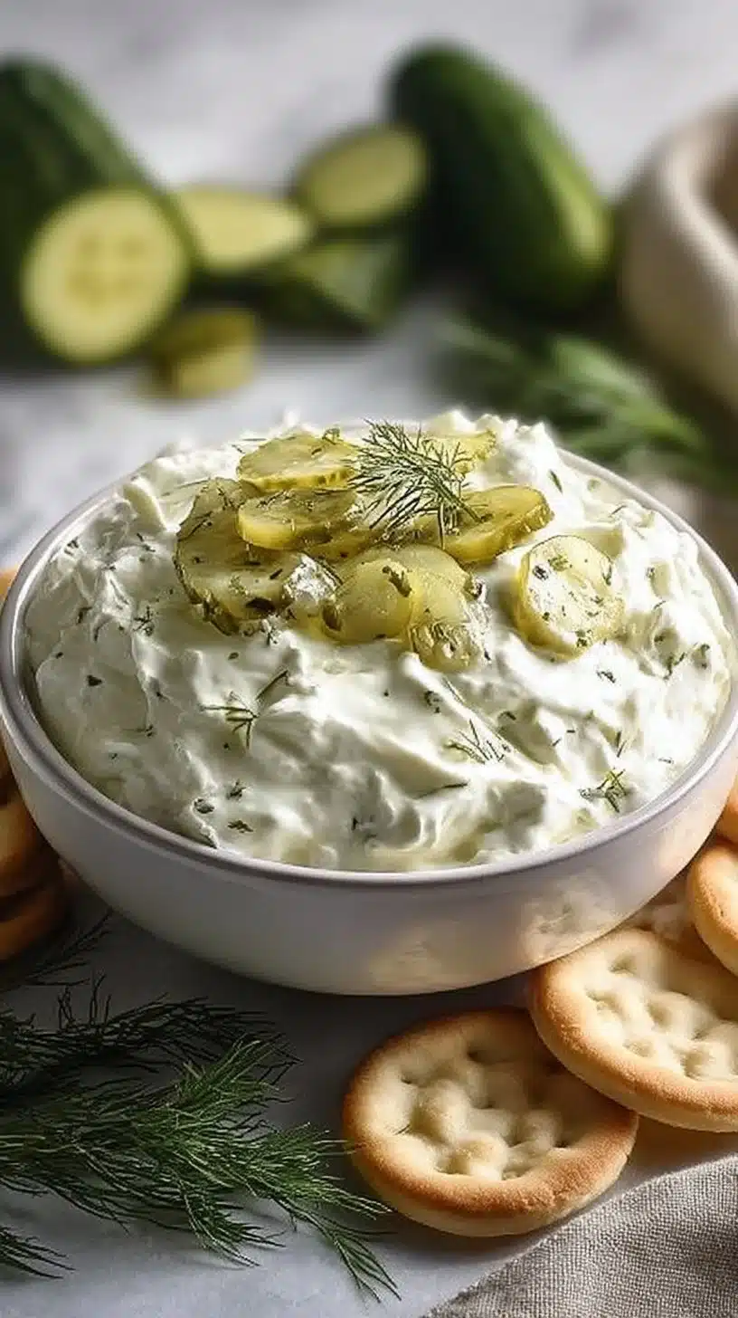 Creamy Dill Pickle Dip