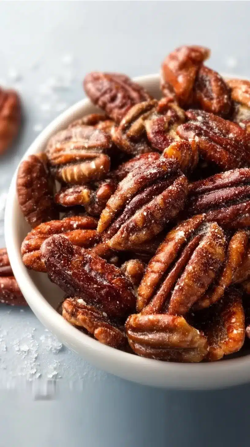 Easy Candied Pecans Recipe