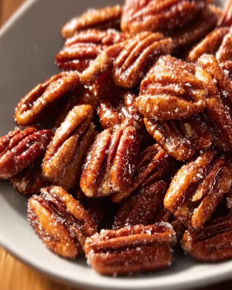 Easy Candied Pecans Recipe