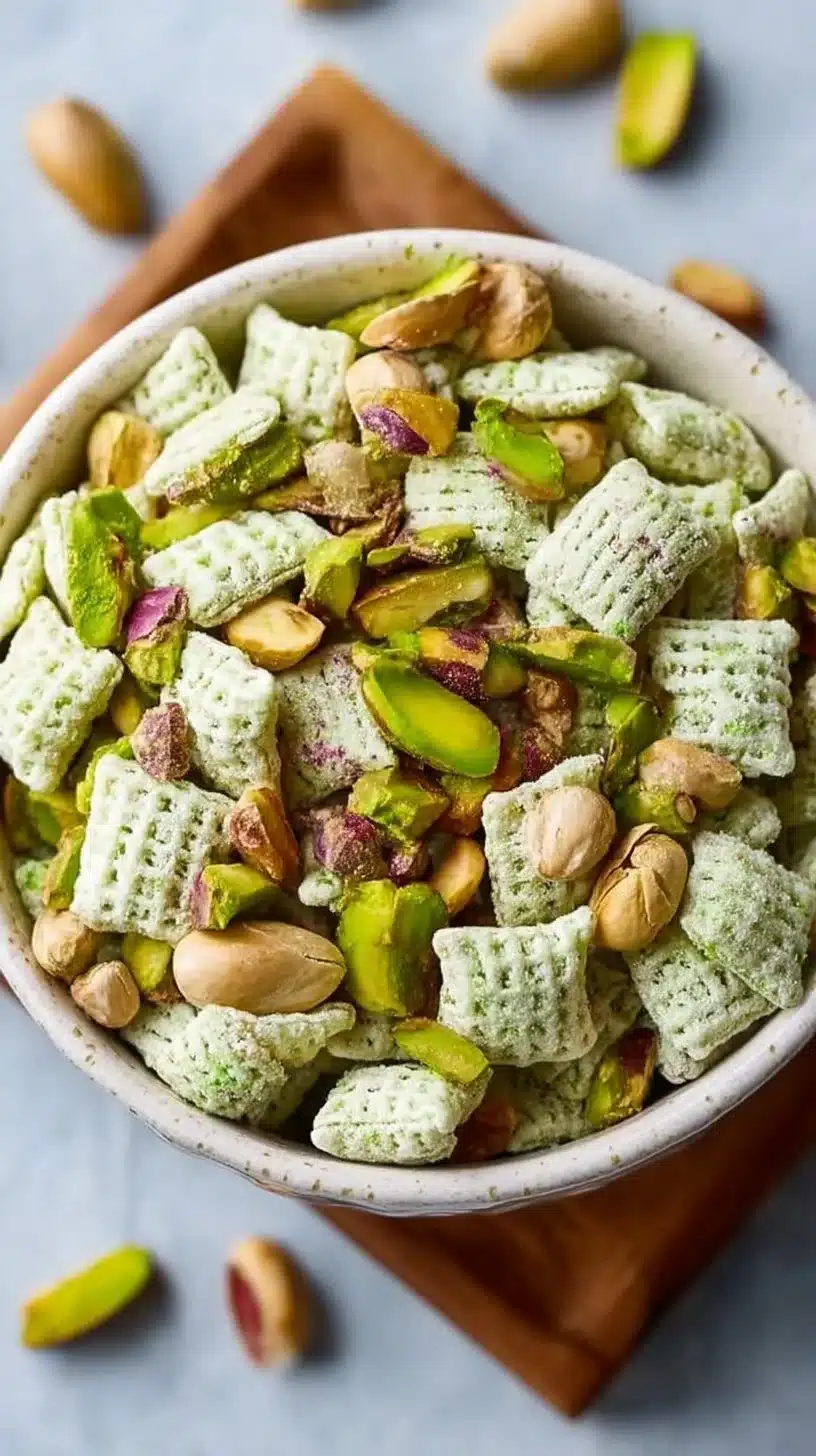Easy Pistachio Puppy Chow
