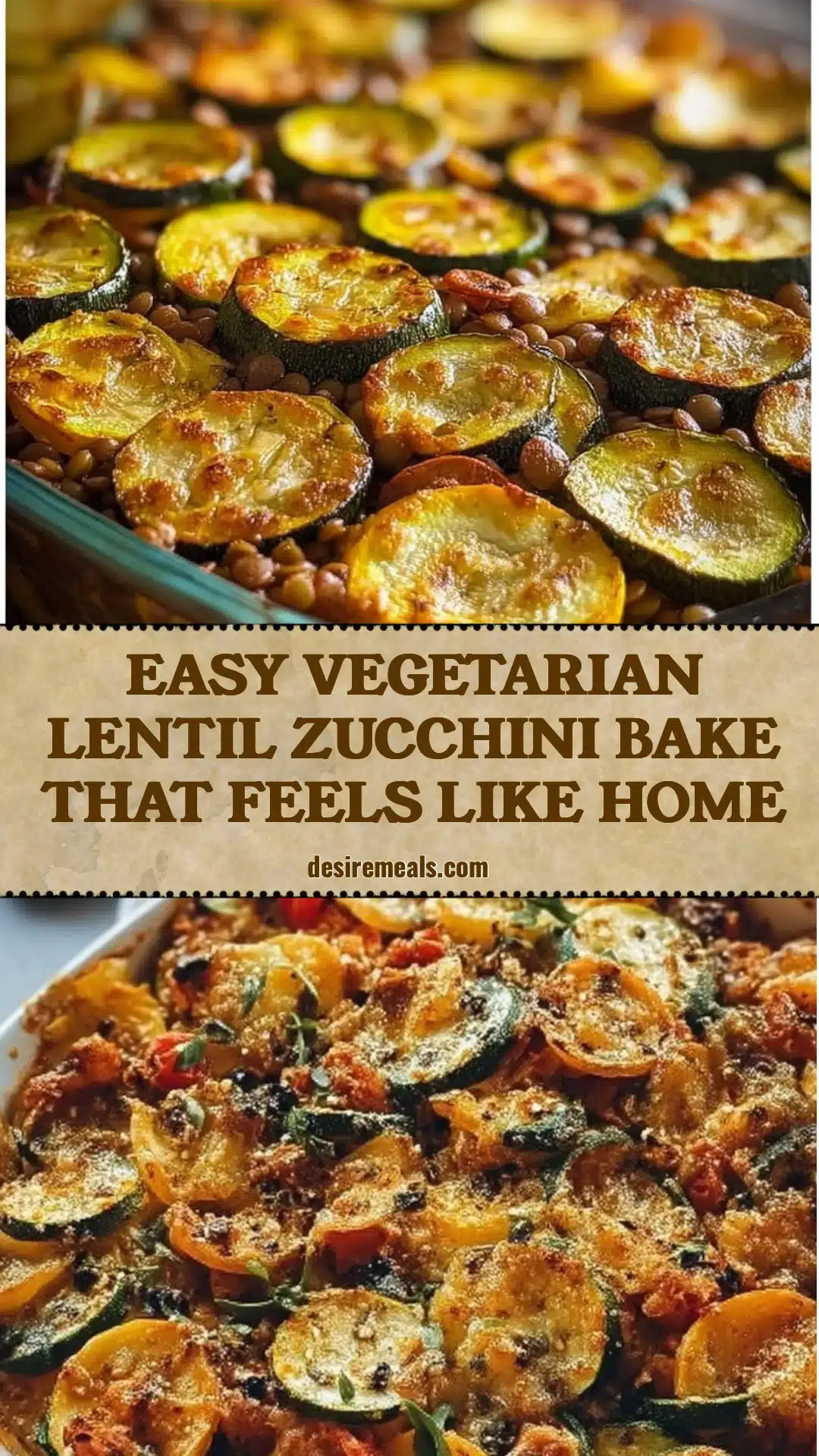 Easy Vegetarian Lentil Zucchini Bake That Feels Like Home
