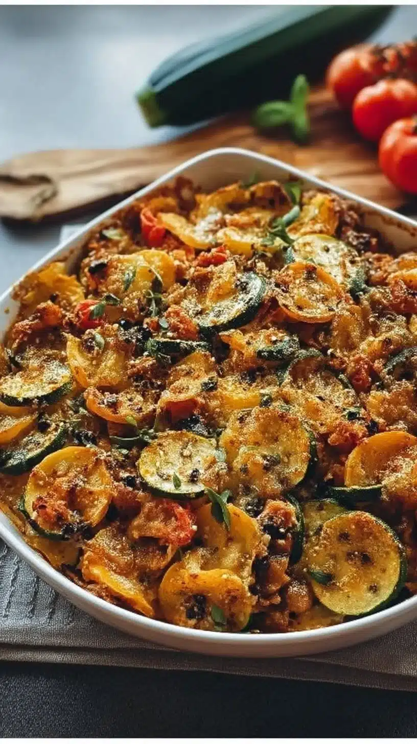 Easy Vegetarian Lentil Zucchini Bake That Feels Like Home