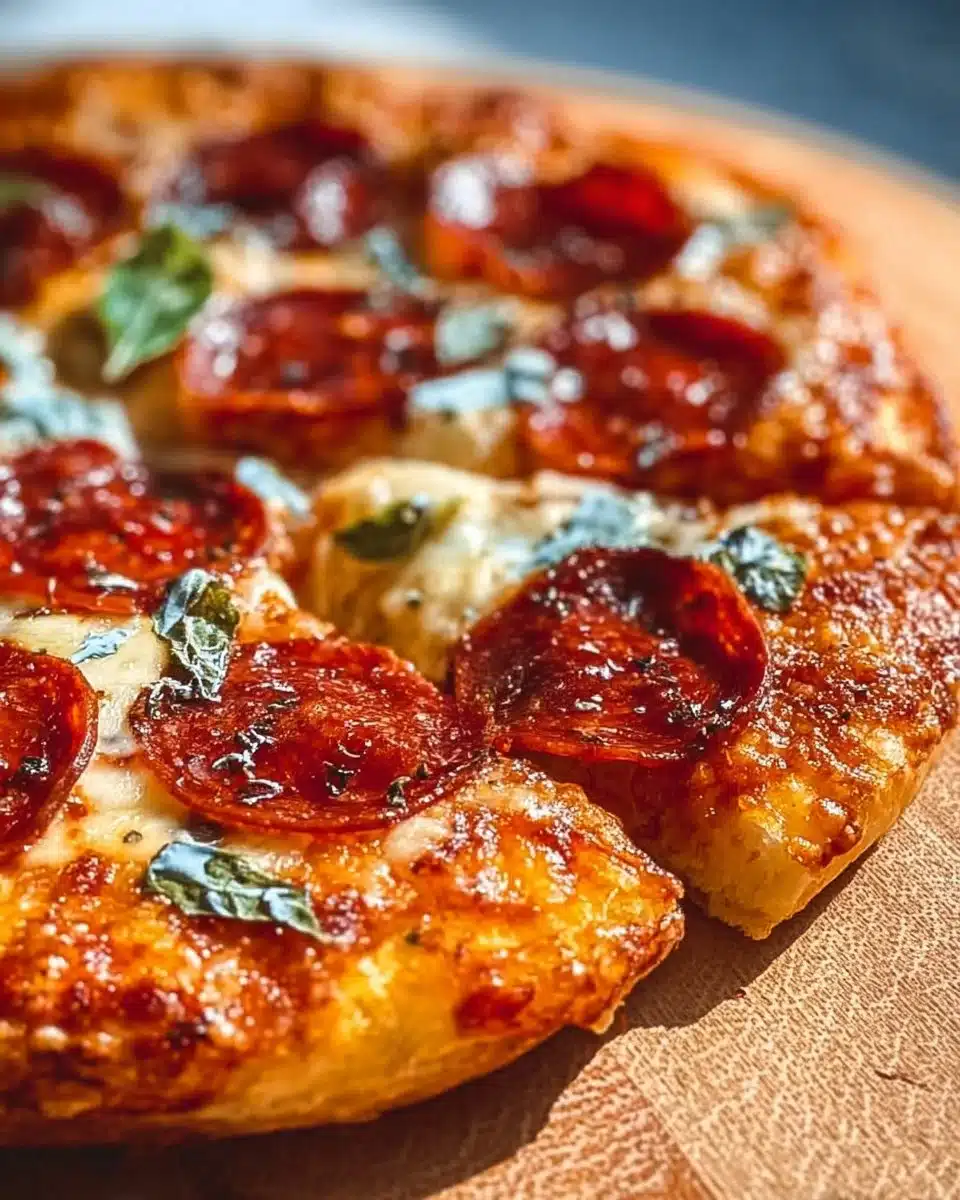 Hot Honey Pepperoni Pizza