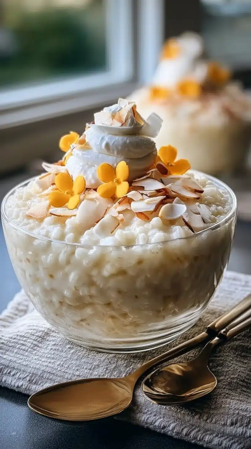 Irresistible Hawaiian Rice Pudding: Your New Favorite No-Bake Treat