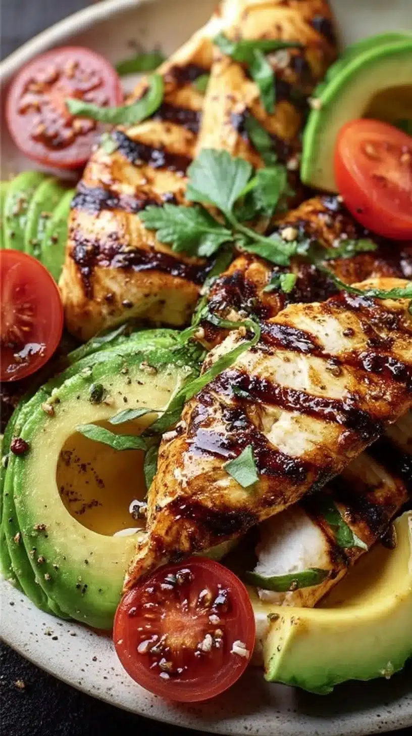 Juicy Grilled California Avocado Chicken