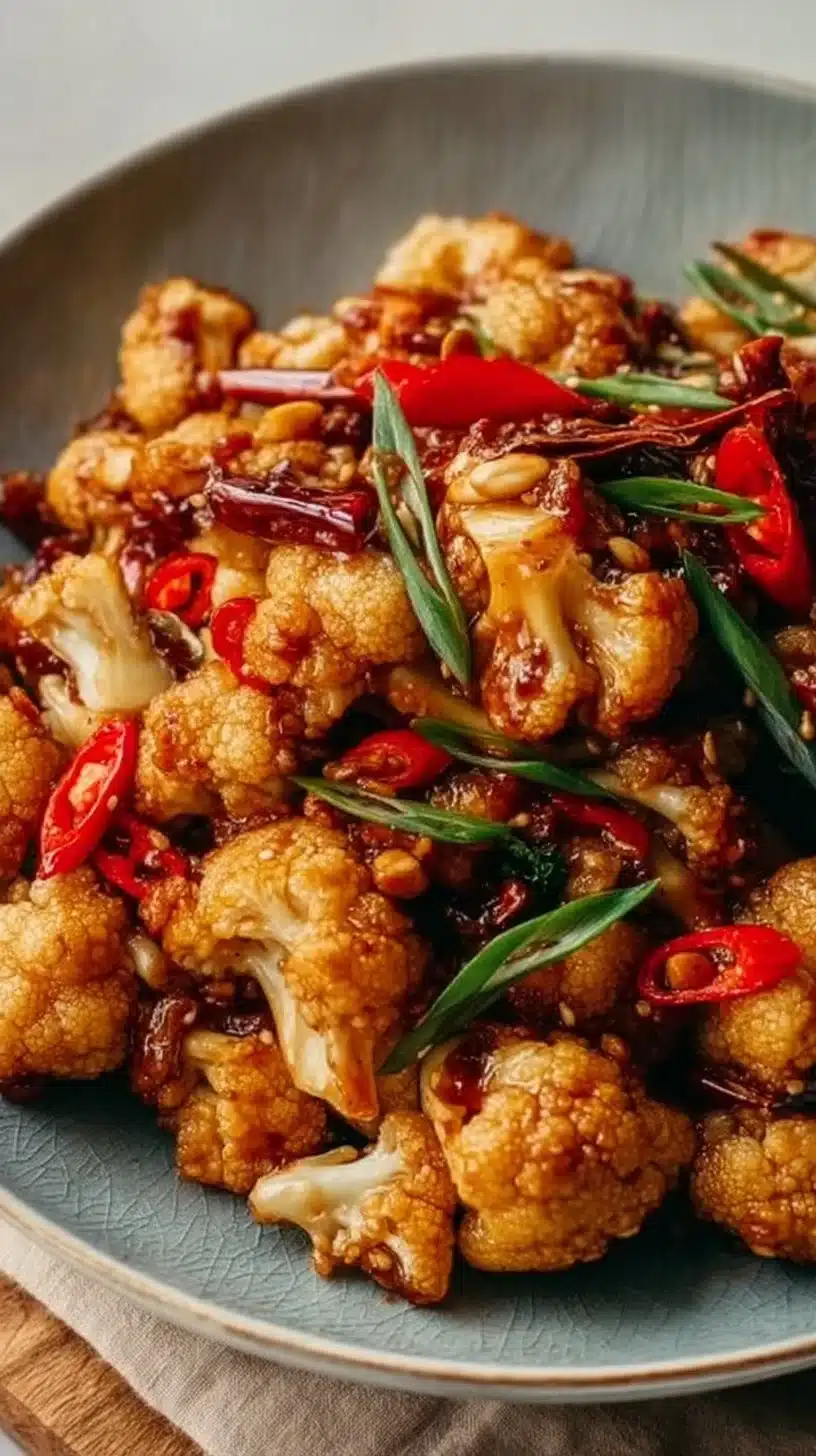 Kung Pao Cauliflower Recipe