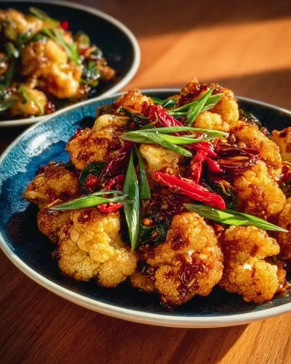 Kung Pao Cauliflower Recipe