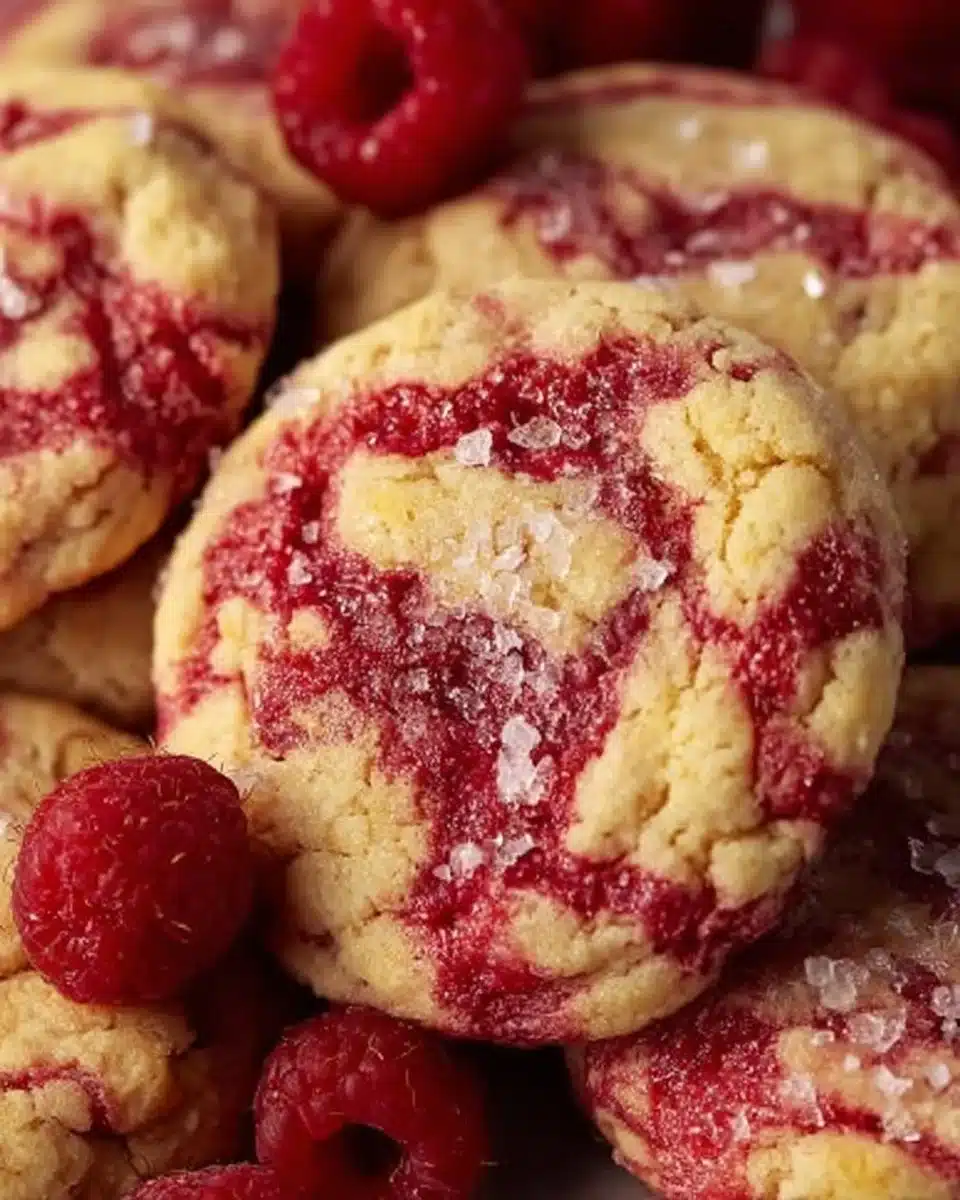 Lemon Raspberry Cookies