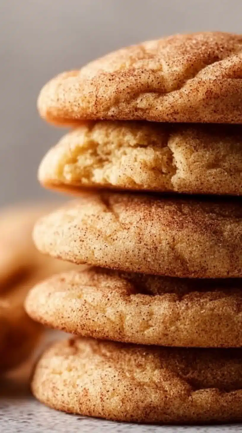 Soft and Chewy Snickerdoodle Cookies