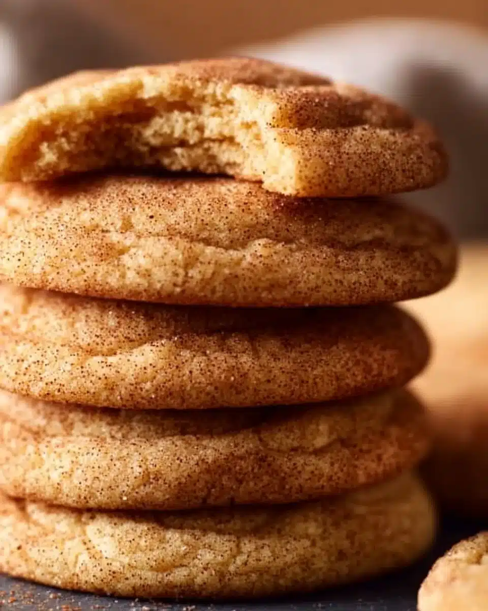 Soft and Chewy Snickerdoodle Cookies