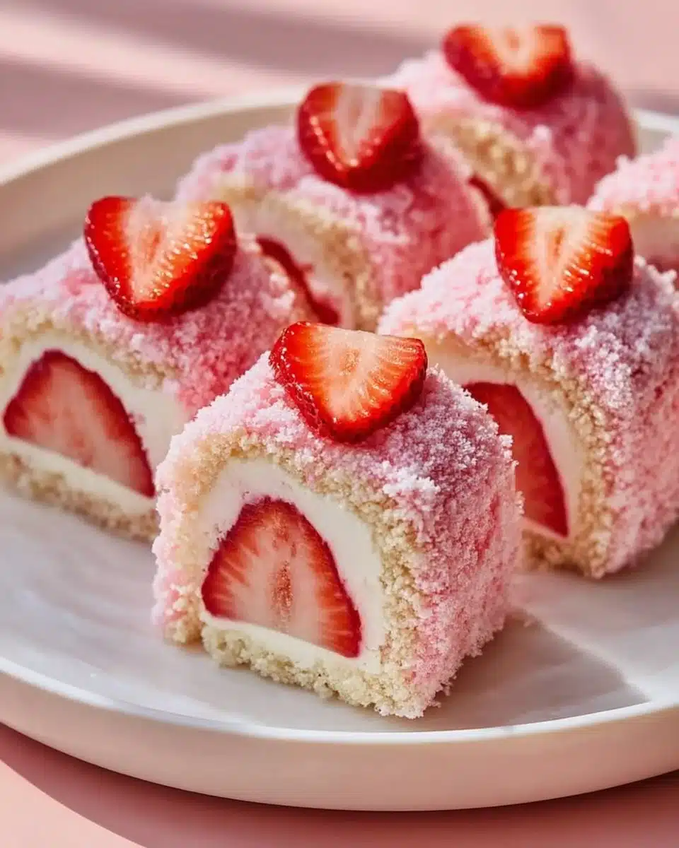 Strawberry Shortcake Sushi