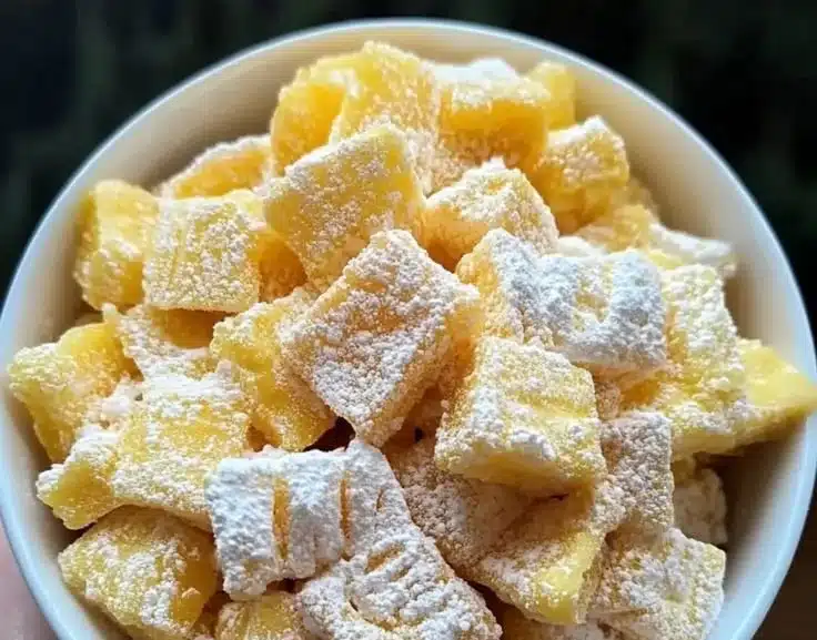 Zesty Lemonade Puppy Chow